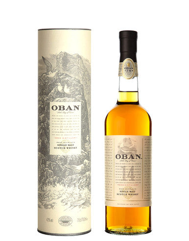 Oban 14 Años whisky escocés de malta 70cl