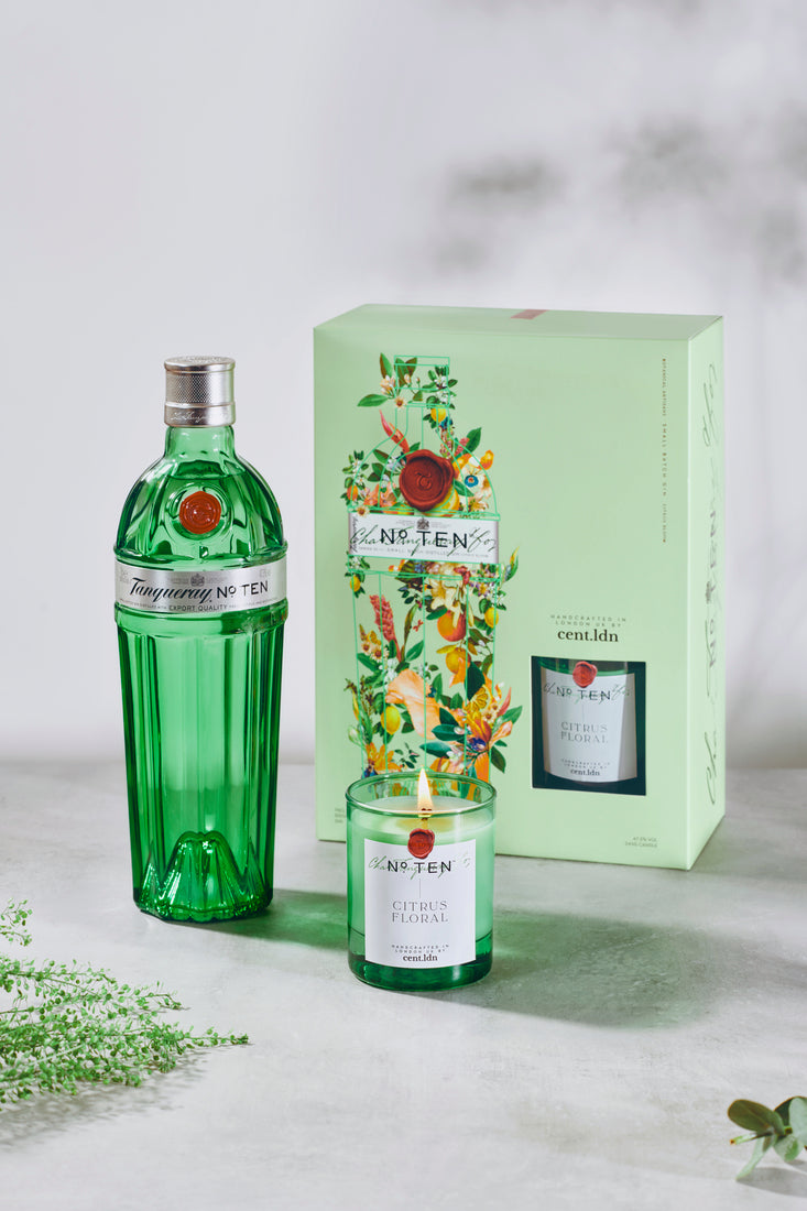 Tanqueray No. Ten Distilled pack con vela ginebra 70cl