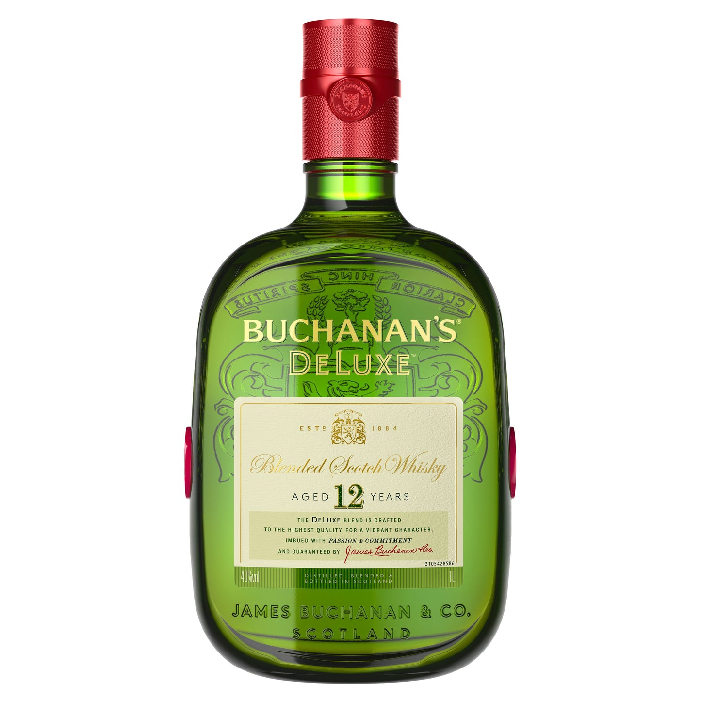 Buchanan's Deluxe whisky escocés de mezcla 12 años 1L